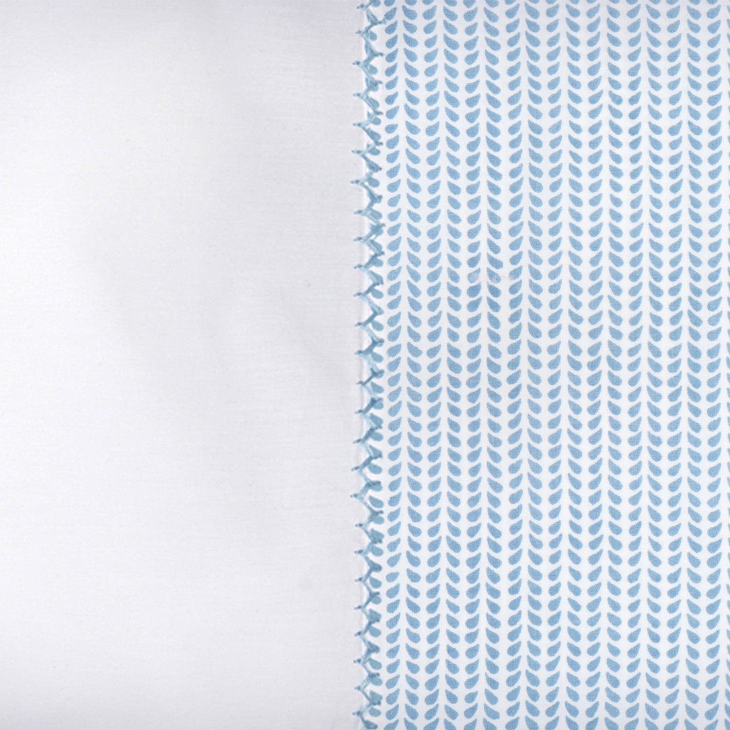 Cinde Cuff Light Indigo Organic Sheet Cases (Set of 2)