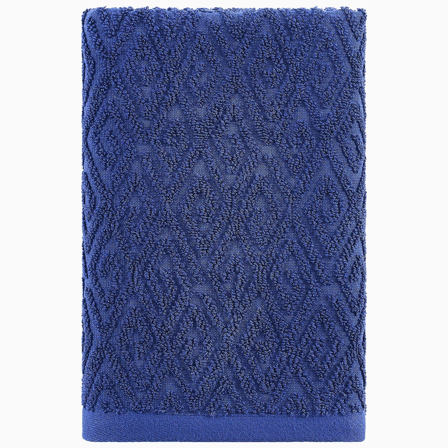 Maze Indigo Bath Towel