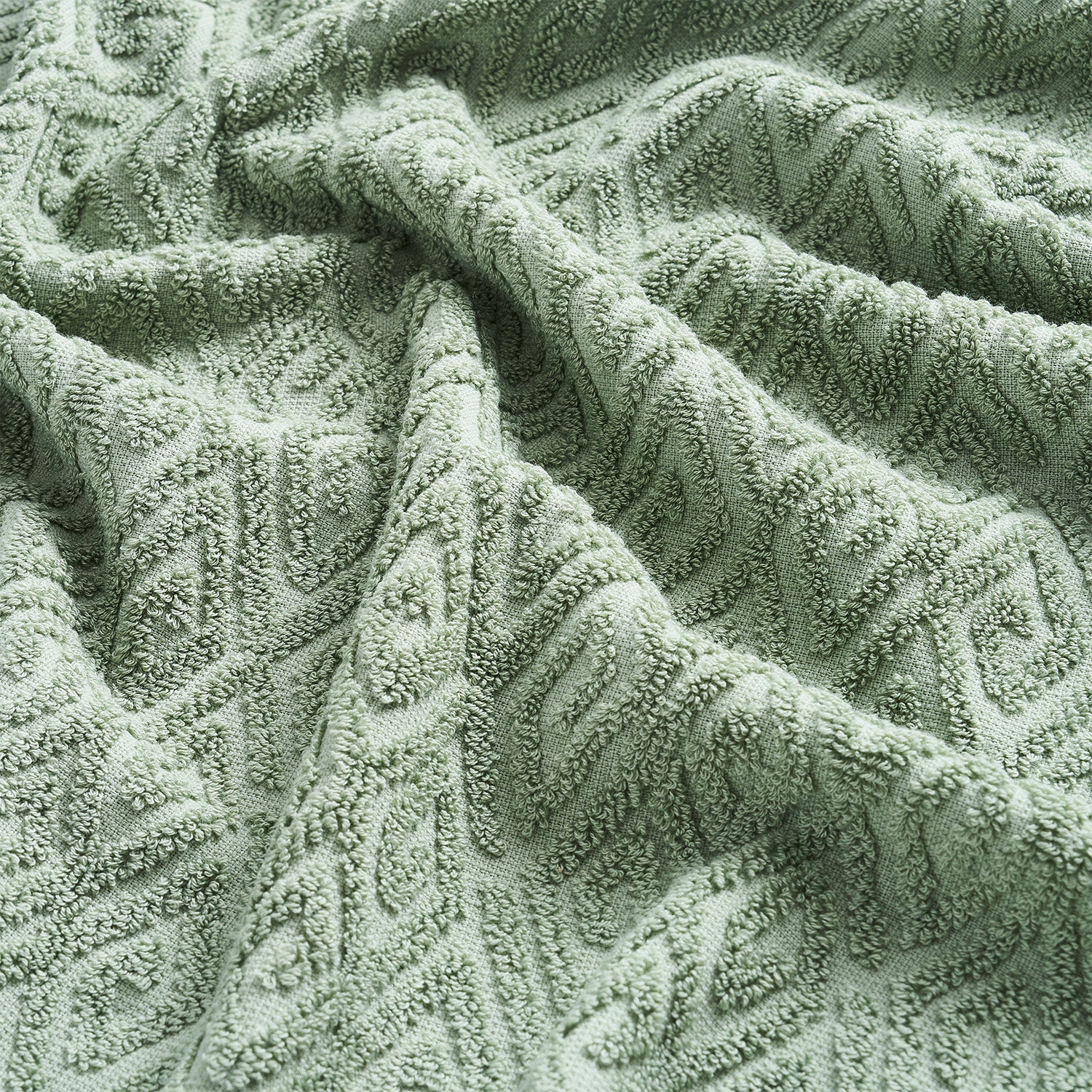 Maze Sage Bath Towel