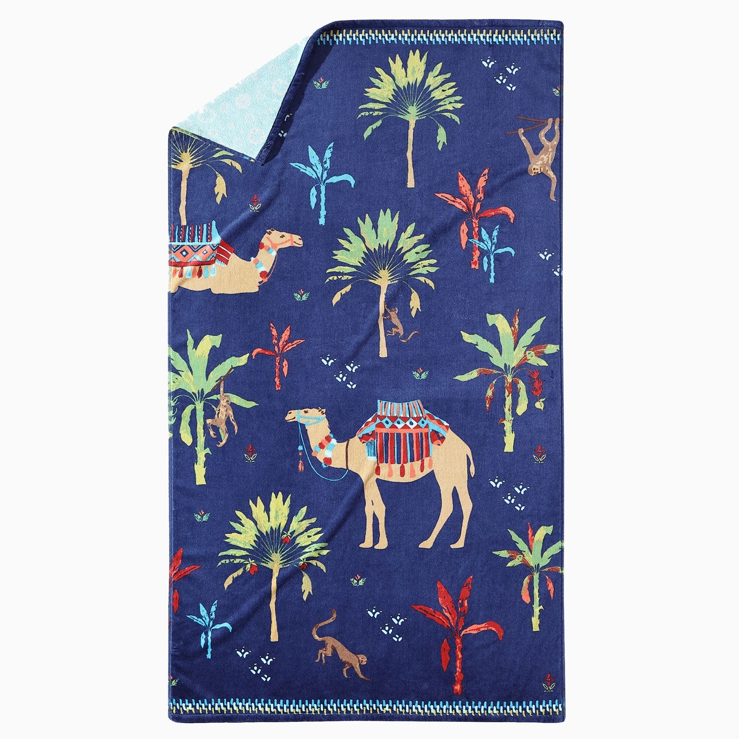 Dhule Indigo Beach Towel