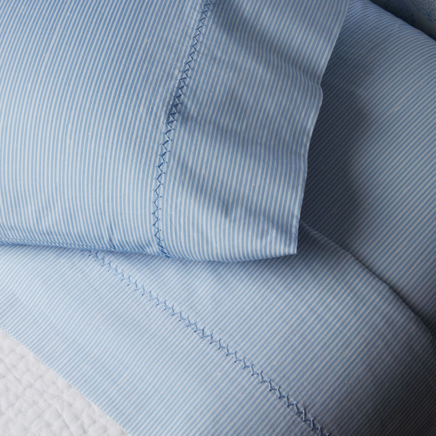 Nandi Light Indigo Organic Sheet Set