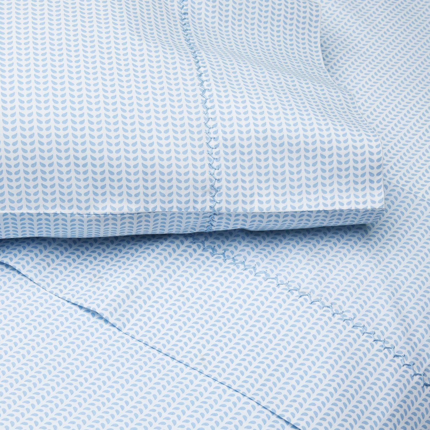 Cinde Light Indigo Organic Sheet Set