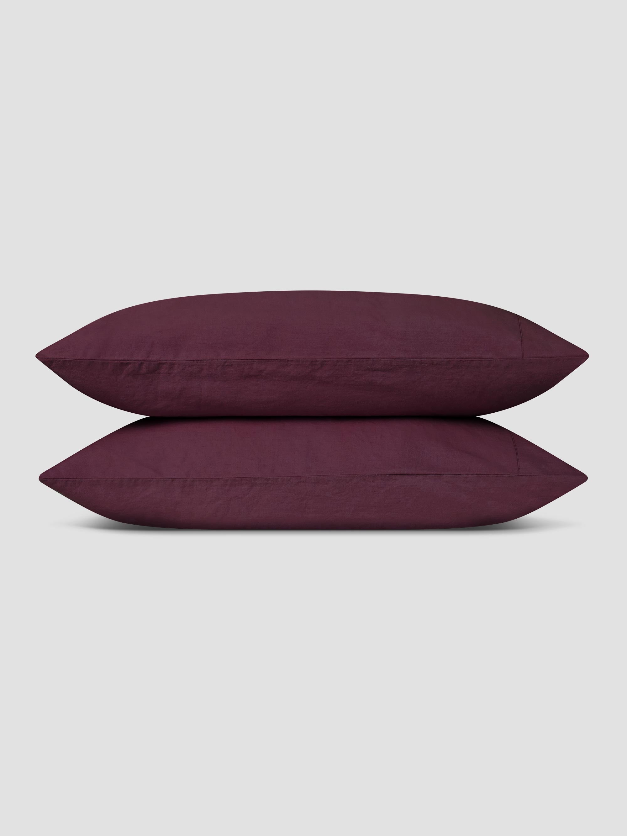 Berry 100% Linen Pillowcases (Pair)