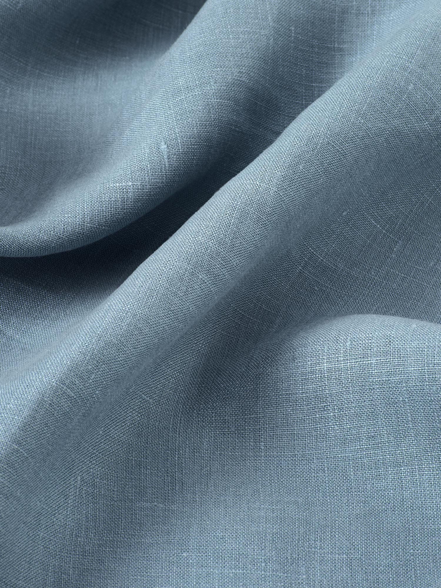 Dusk Blue 100% Linen Duvet Cover
