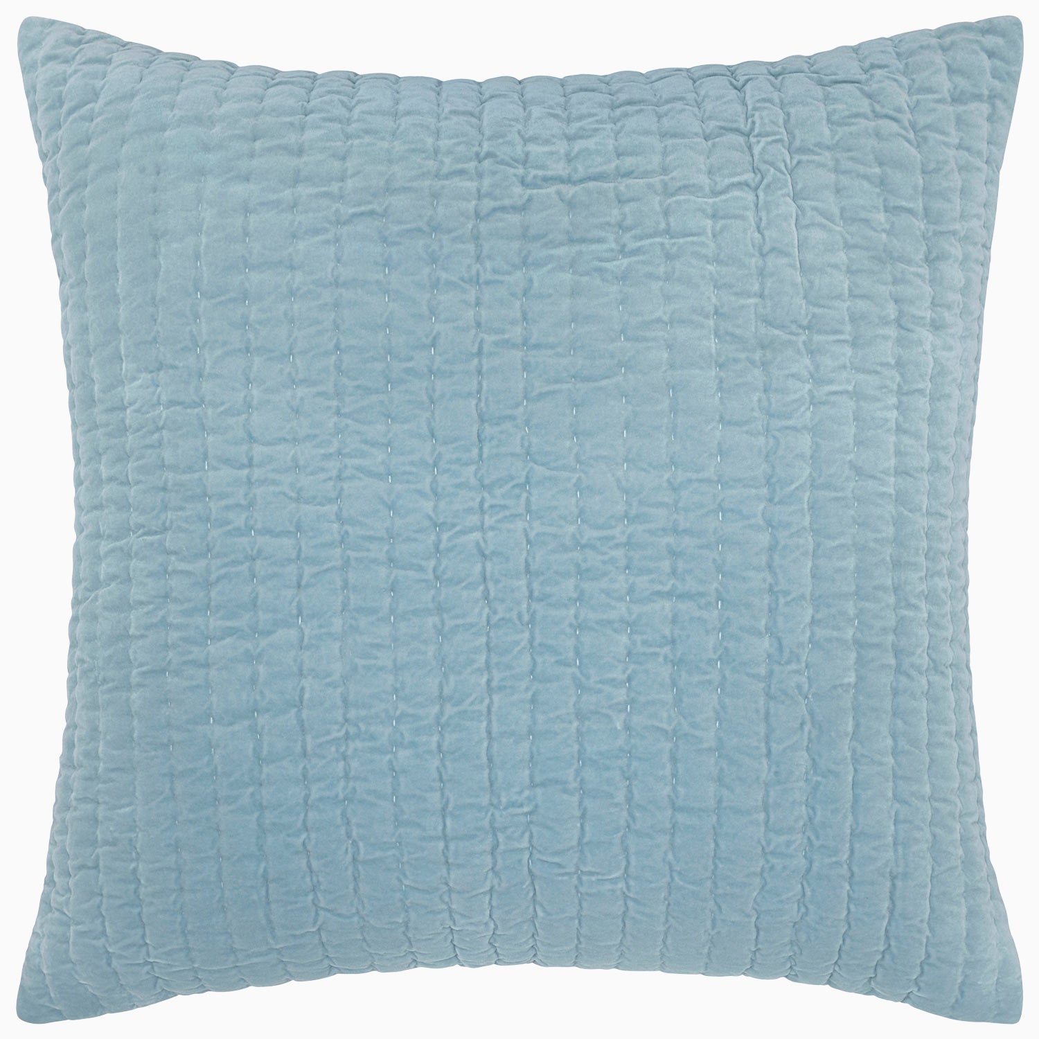 Velvet Light Indigo Sham