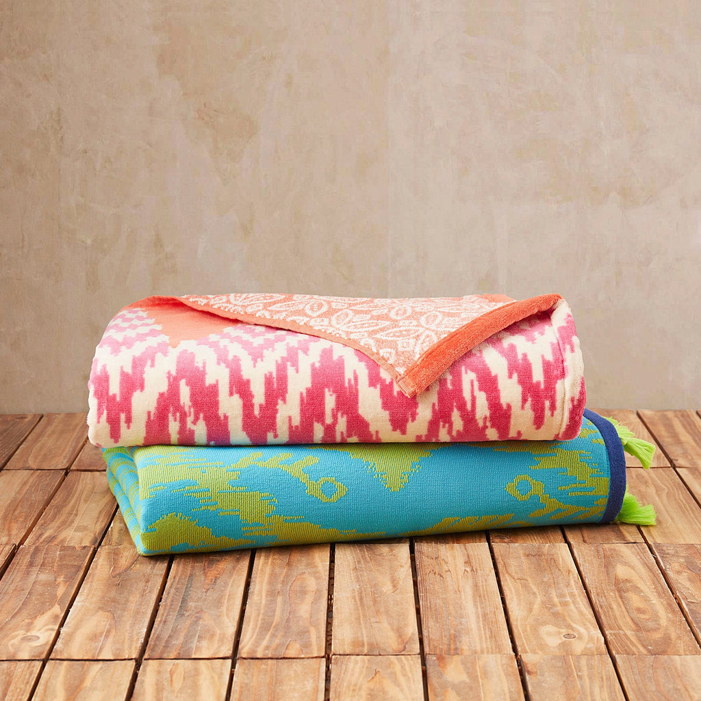 Ravi Peacock Beach Towel