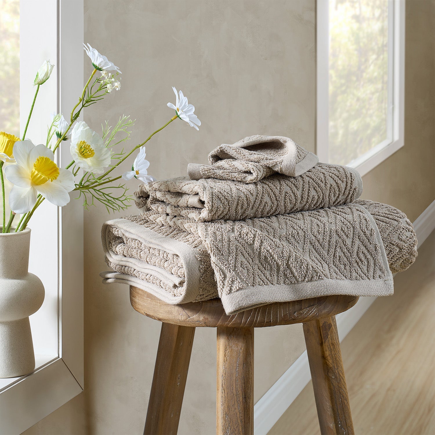 Maze Sand Bath Towel