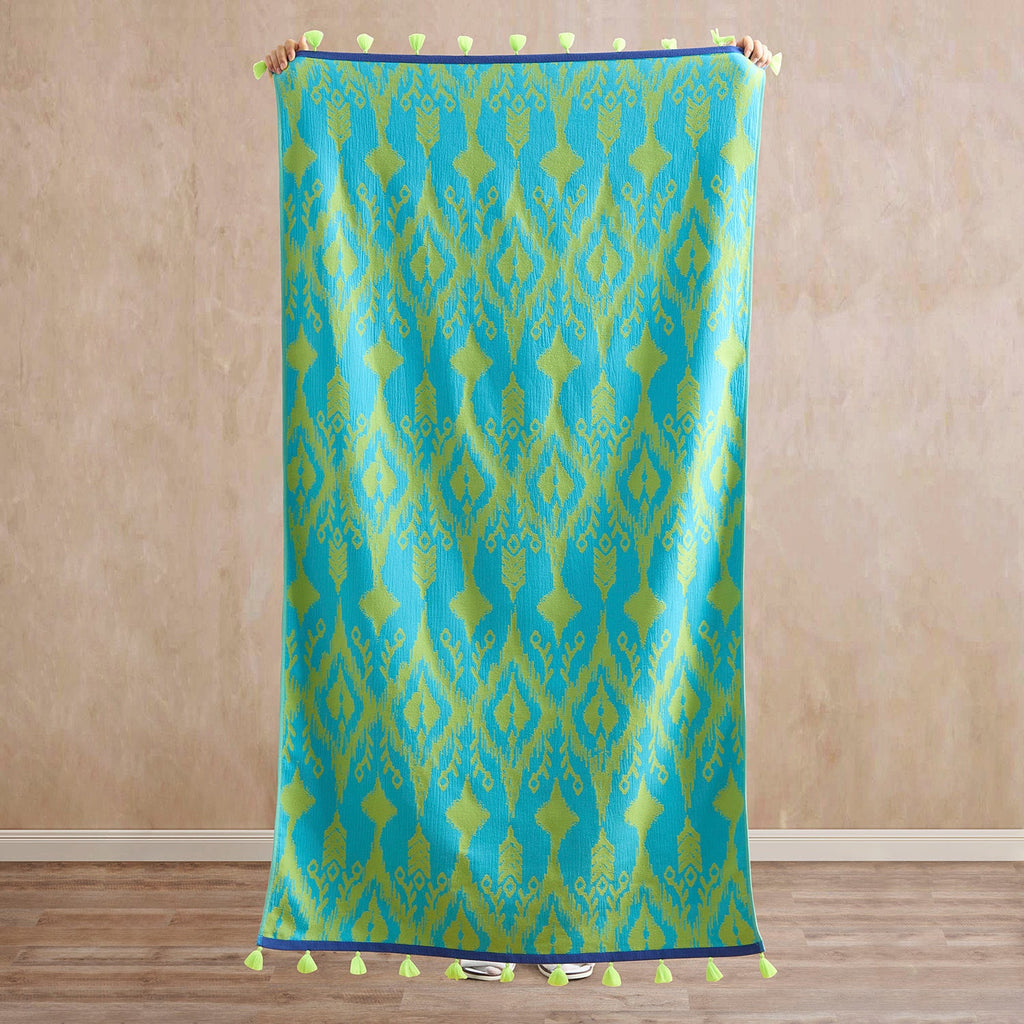 Ravi Peacock Beach Towel