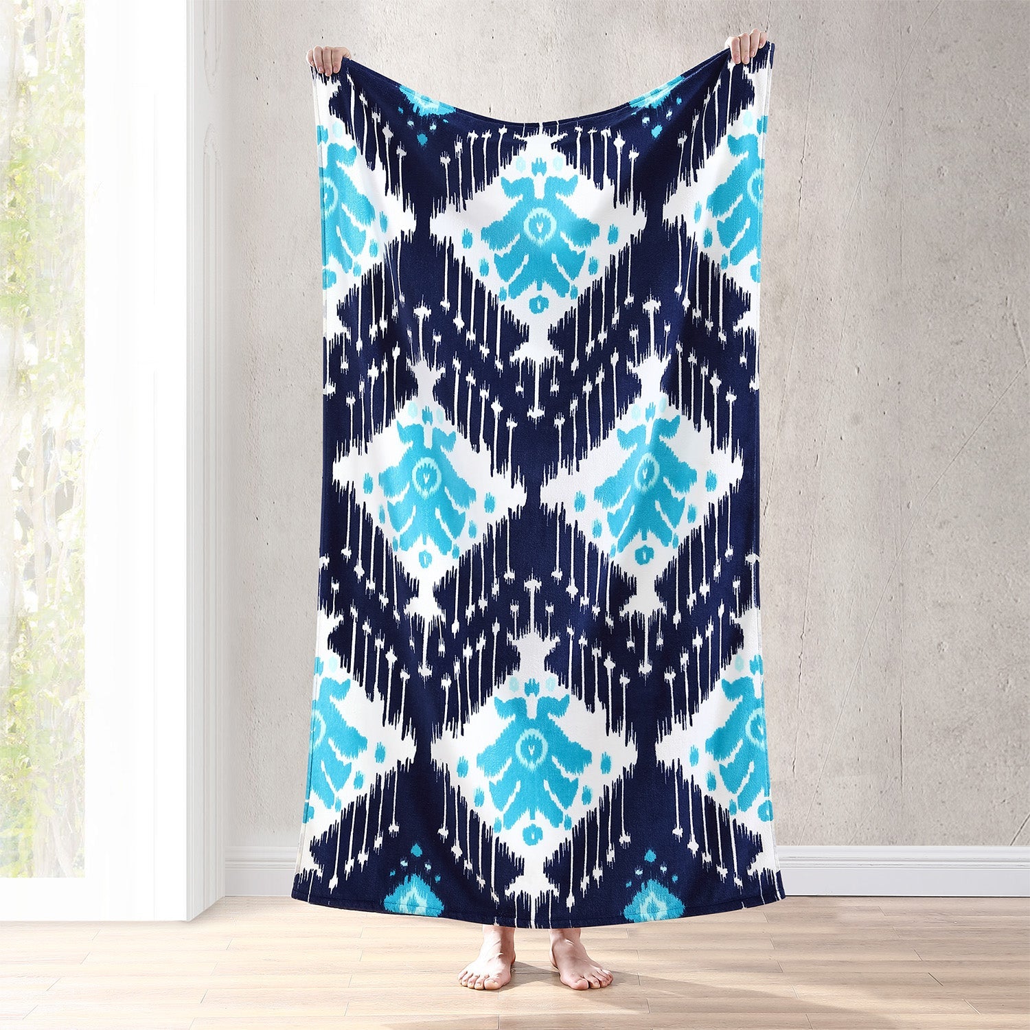Sashpura Indigo Beach Towel