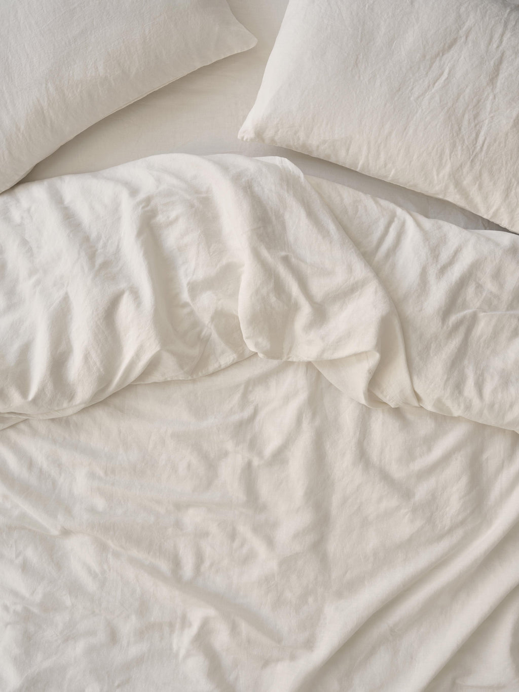 Pearl 100% Linen Duvet Cover