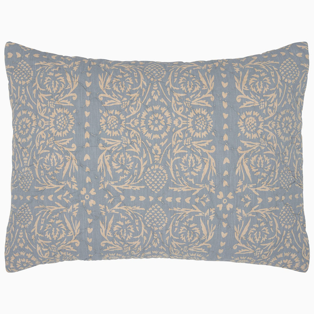 Raisa Slate Woven Sham