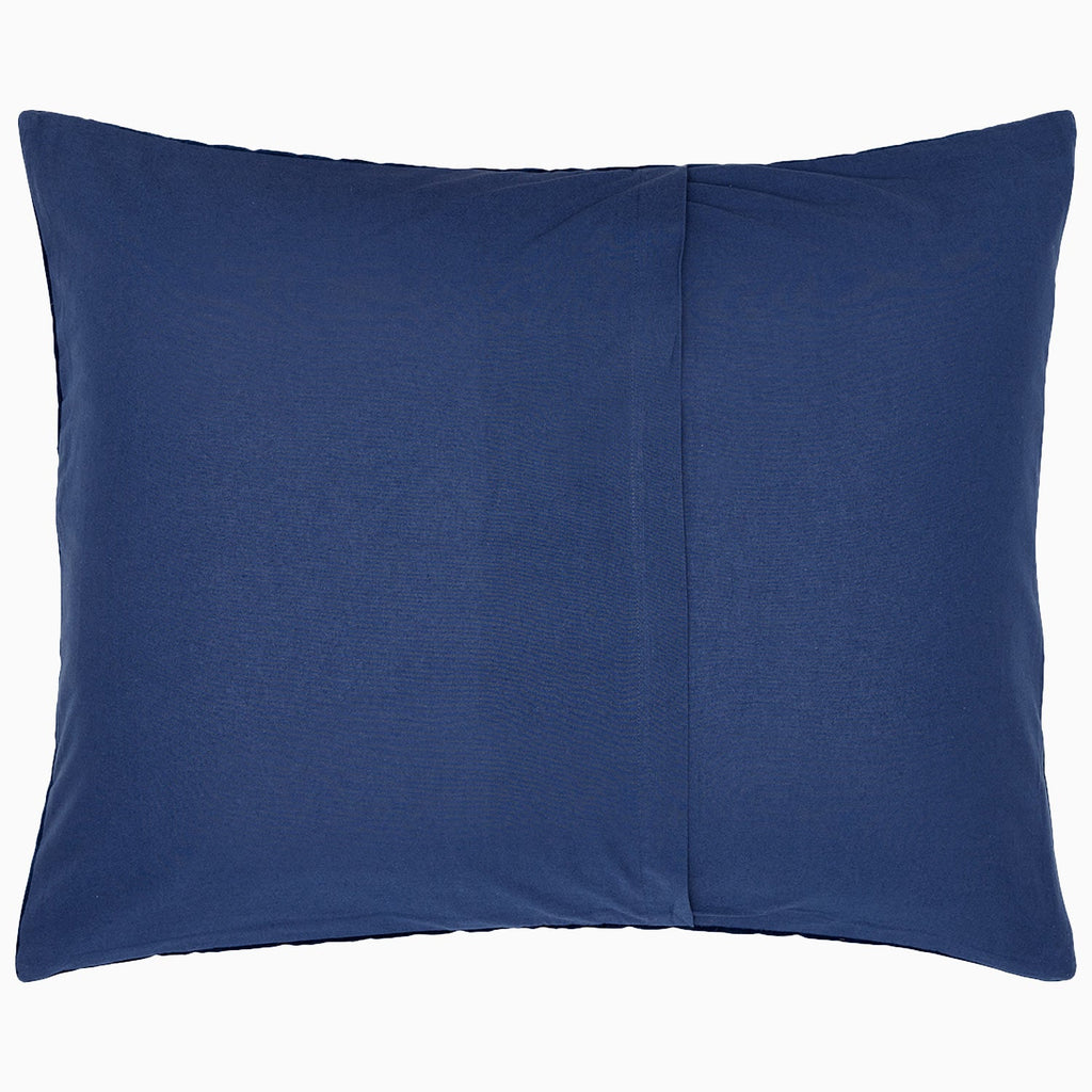 Velvet Indigo Sham