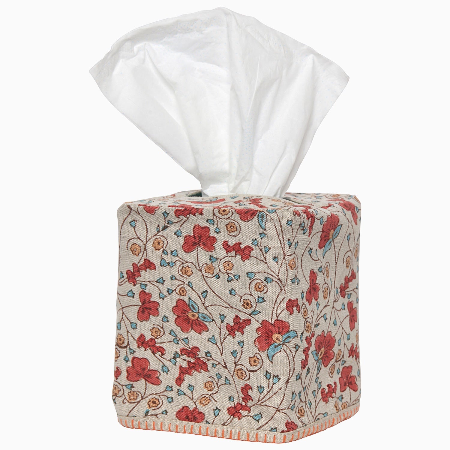 Trisha Sand Tissue Box Cover