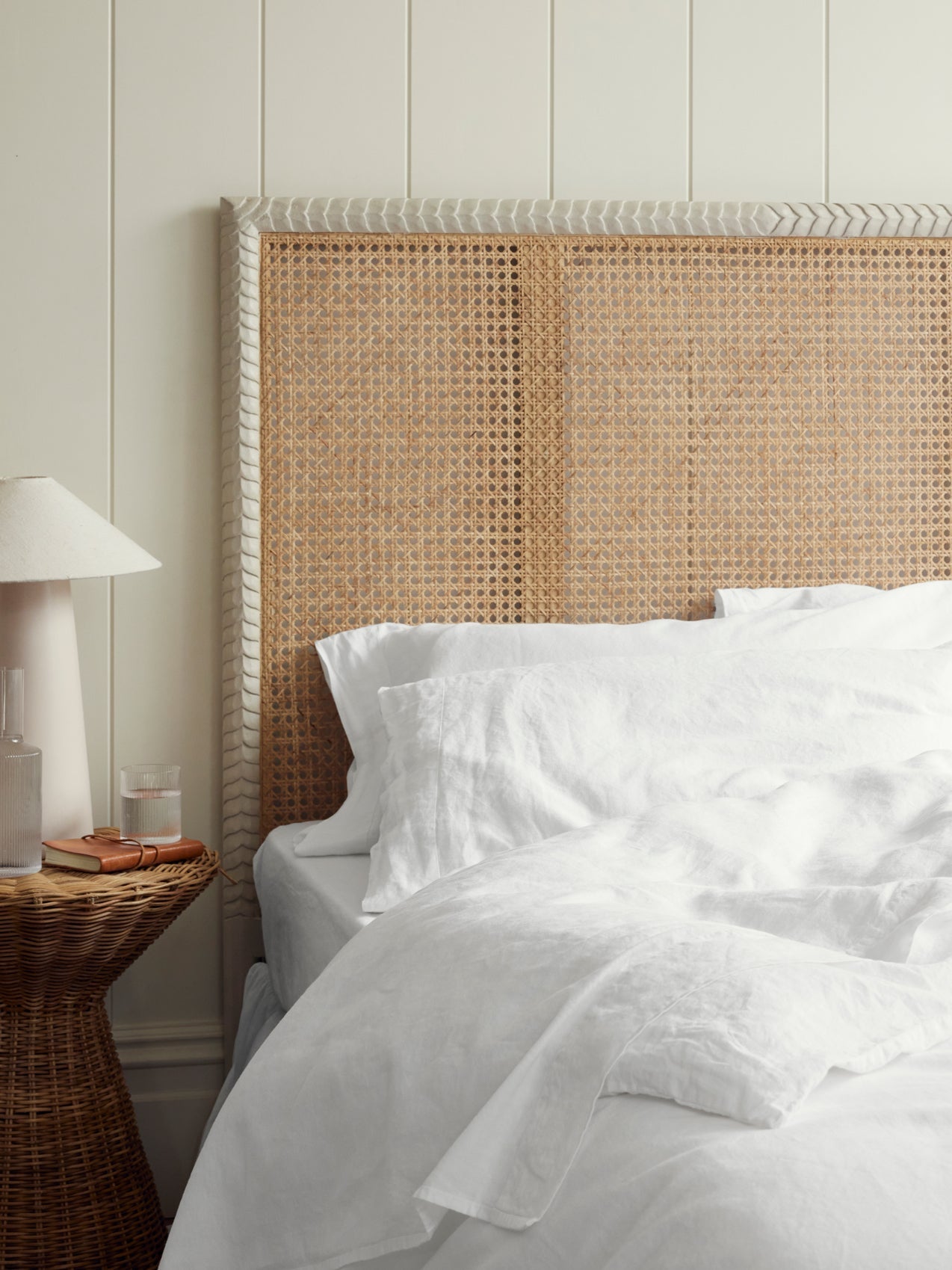 White 100% Linen Pillowcases (Pair)