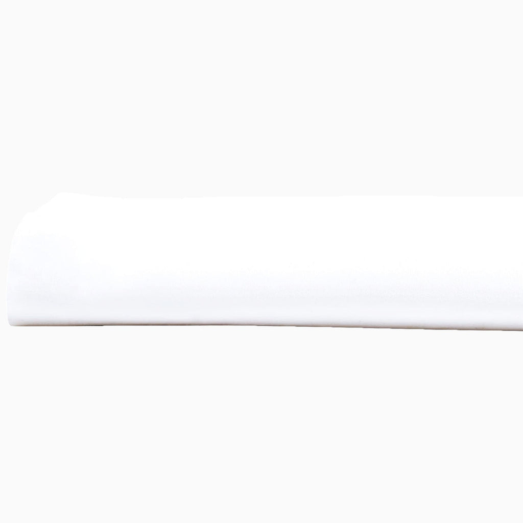Stitched White Organic Sheet Set